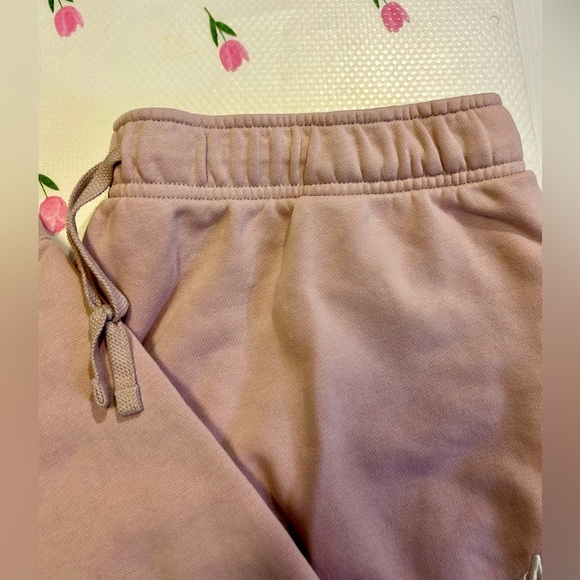 Nike Women’s Fleece Joggers Size XL (16-18) Rose and White Sweatpants - Picture 5 of 9
